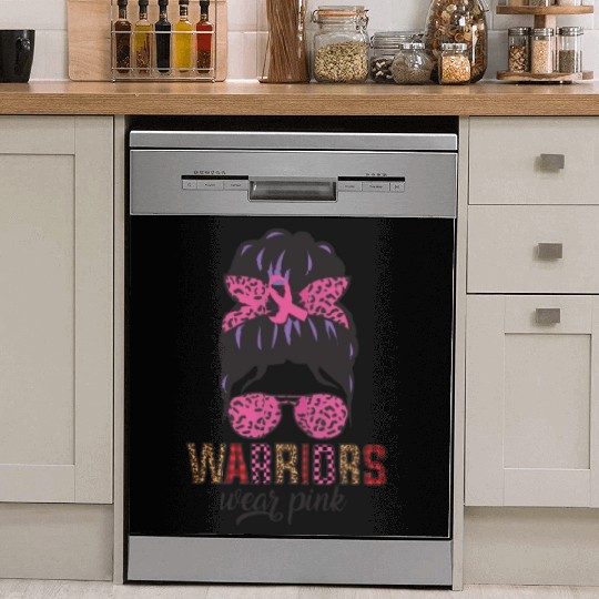 Warriors Wear Pink Dish Washer Covers