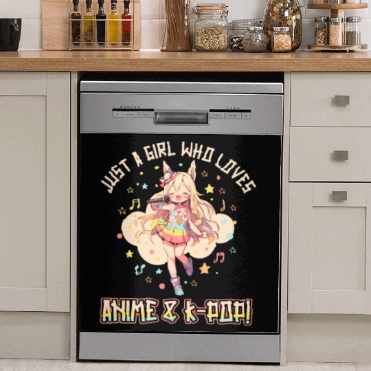 Just a Girl who loves Anime and K-Pop Dish Washer Covers