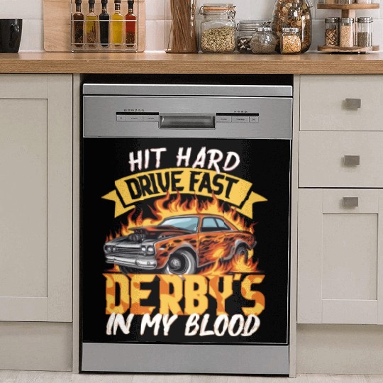 Demo Derby Demolition Derby Demolition Derby Lover Dish Washer Covers