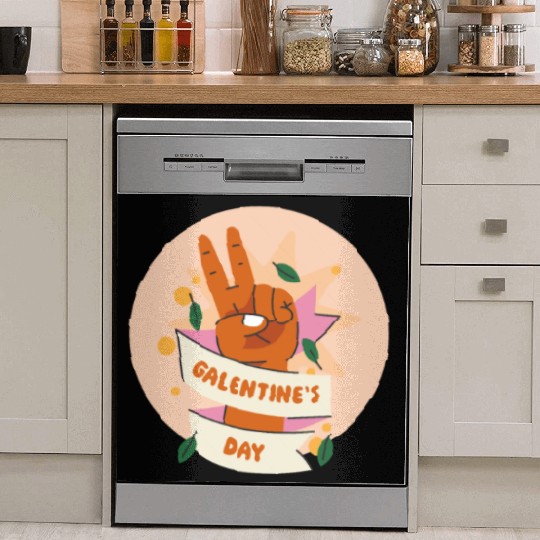 Be My Galentine. Galentine's Day Dish Washer Covers