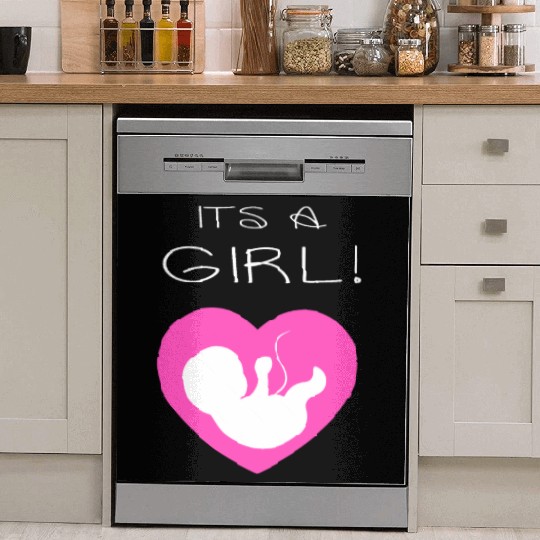 Its a girl thanksgiving Christmas Dish Washer Covers