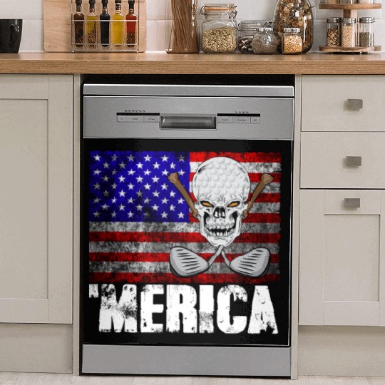 Merica Golf Dish Washer Covers