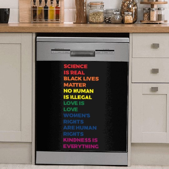 Science Is Real Dish Washer Covers