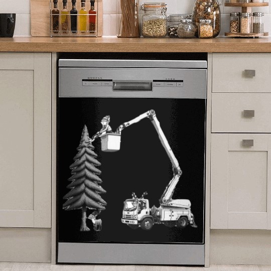 Elf Tree Worker Dish Washer Covers