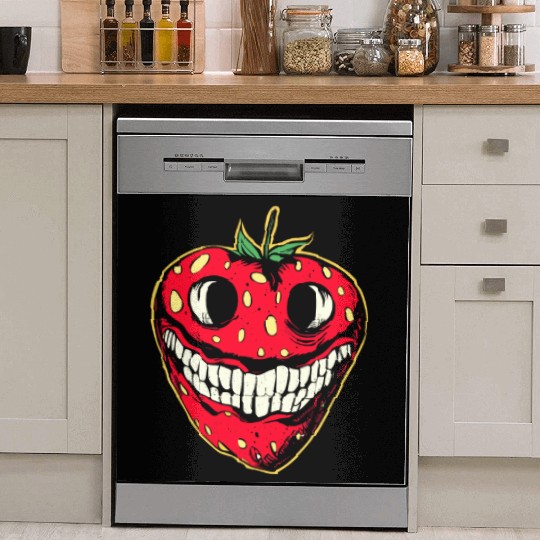 Strawberry Jack-o-lantern Dish Washer Covers