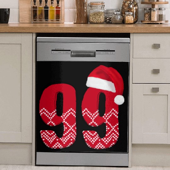 99 Christmas Number - Ninety Nine Dish Washer Covers
