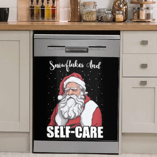 Mental Health Christmas Anti Christmas Holiday Dish Washer Covers