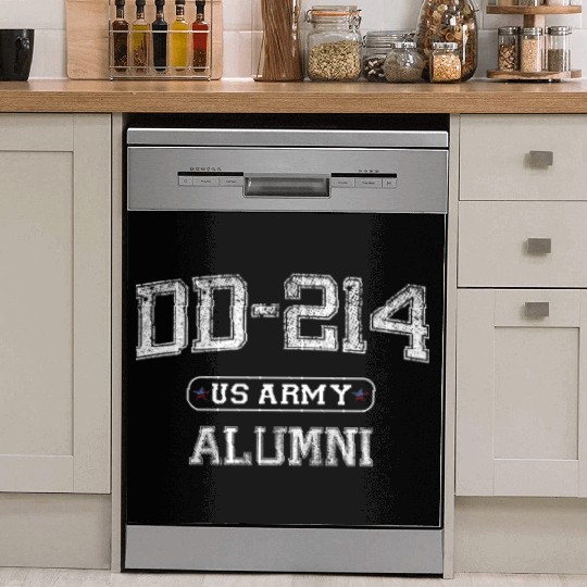 DD-214 US ARMY Vintage Dish Washer Covers