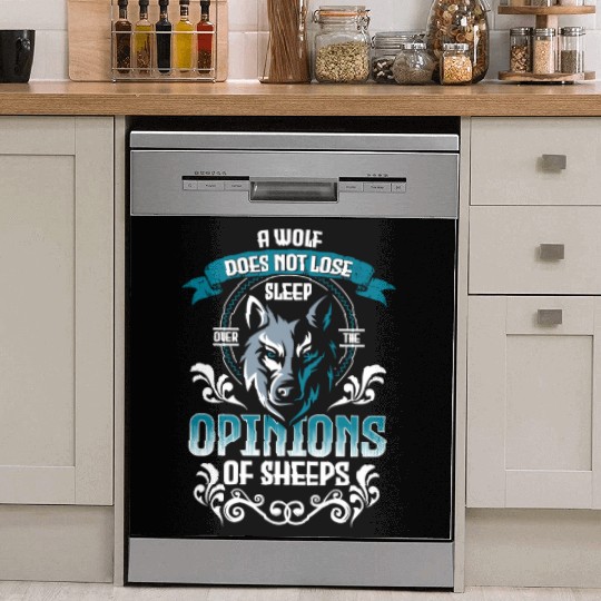 Werewolf Animal Mysticism Wolfpack Dish Washer Covers