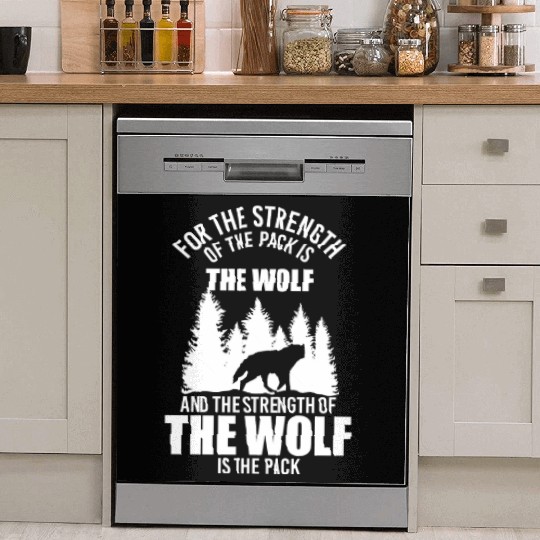 Werewolf Animal Nature Predator Dish Washer Covers