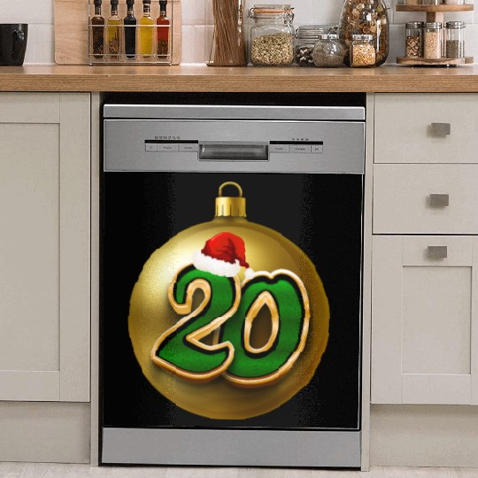Twenty Years Birthday - 20th Wedding Anniversary Dish Washer Covers