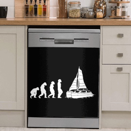Catamaran-Sailing Yachting-Sailor Evolution Dish Washer Covers