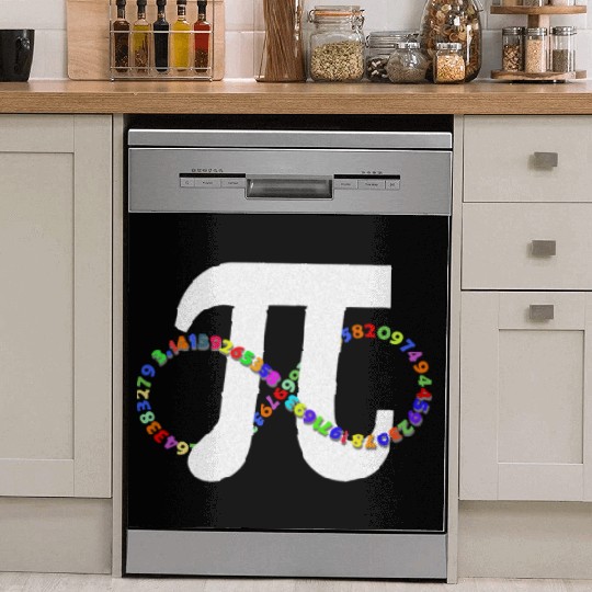 3.14 Math Teacher Pi National Day Dish Washer Covers Geek Nerd