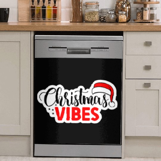 Christmas Vibes Unisex Garment Dish Washer Covers