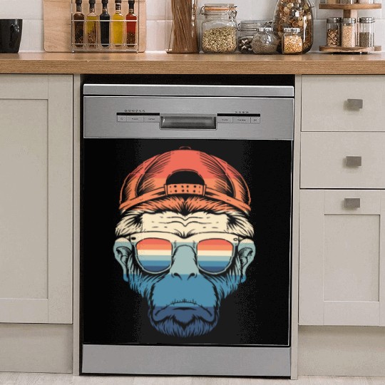 Cheeky Chic: Monkey Face Apparel Dish Washer Covers
