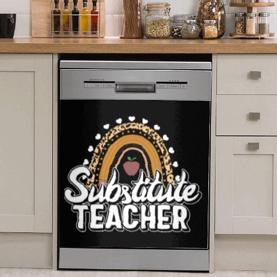 Teacher Dish Washer Covers, Substitute Teacher Dish Washer Covers, Teacher's