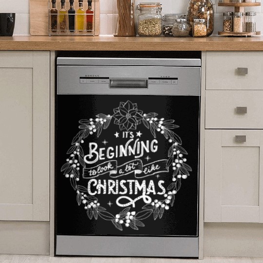 It's beginning to look a lot like Christmas Dish Washer Covers