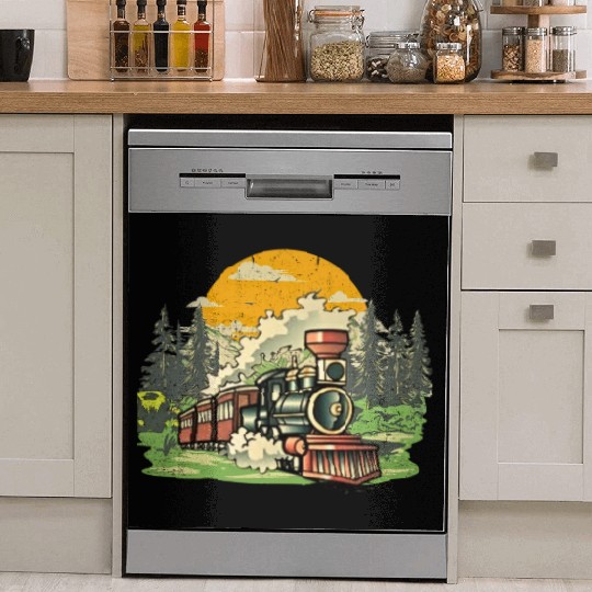 Christmas North Pole Polar Express All Abroad Xmas Dish Washer Covers