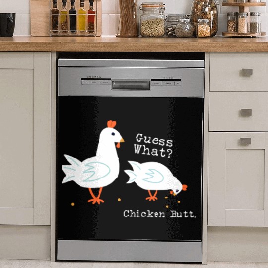 Guess What Chicken Butt Dish Washer Covers