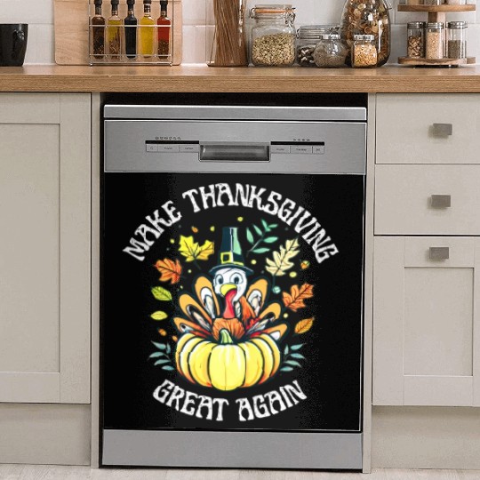 Make Thanksgiving Great Again Dish Washer Covers