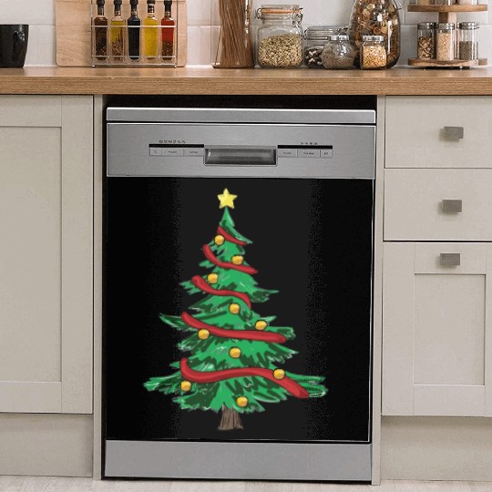 Christmas Tree Christmas Dish Washer Covers