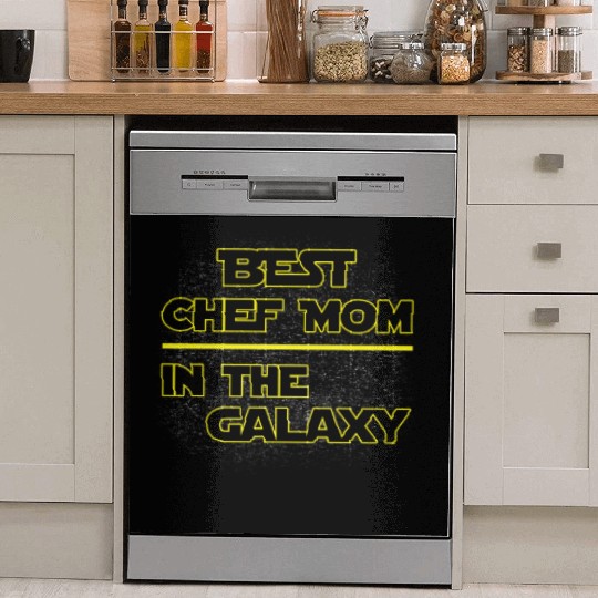 Best Chef Mom In The Galaxy Mother's Day Gift Dish Washer Covers