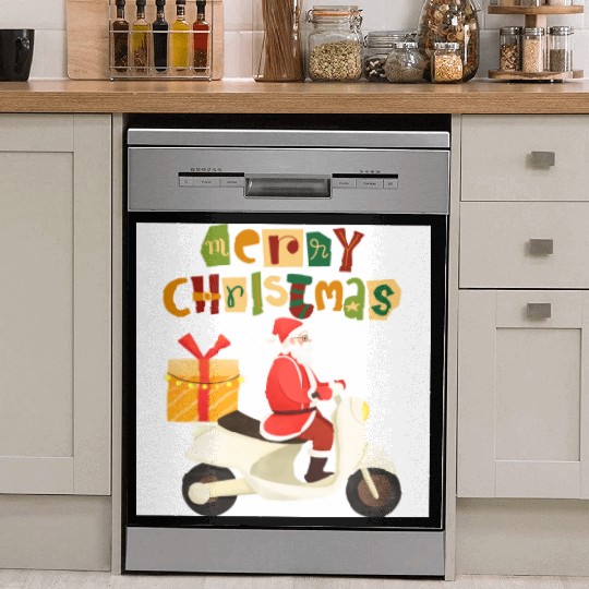 merry christmas Dish Washer Covers