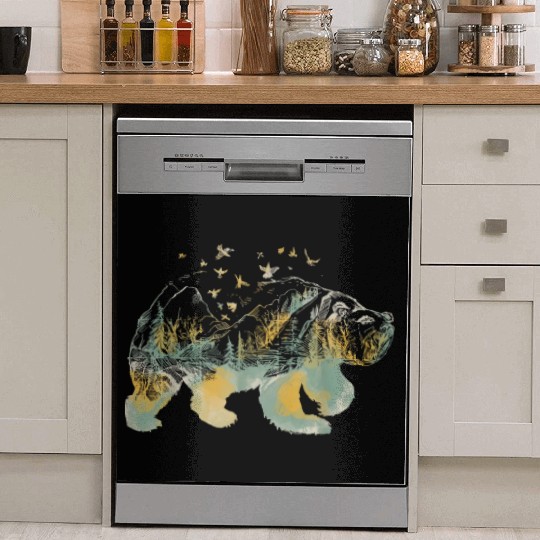 Bear Forest Nature Adventure Dish Washer Covers