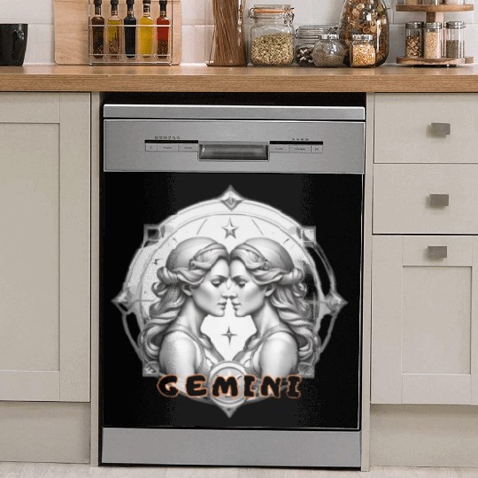 Gemini Horoscope Dish Washer Covers