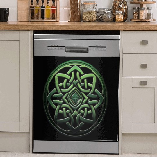 St Patricks Day Celtic Knot Irish Scottish Symbol Dish Washer Covers