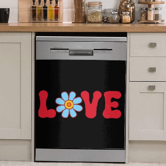 Love Valentine days Dish Washer Covers