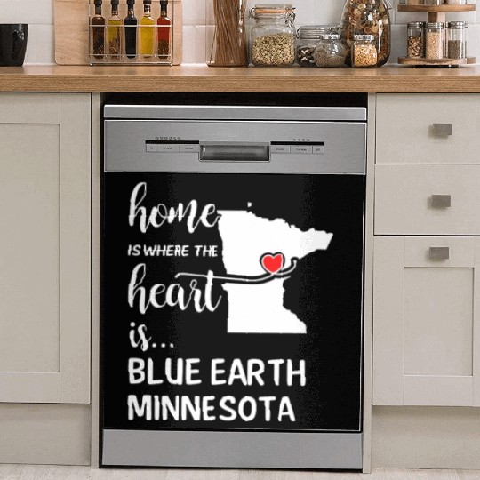 Blue Earth County Minnesota Is Where My Heart Is Dish Washer Covers