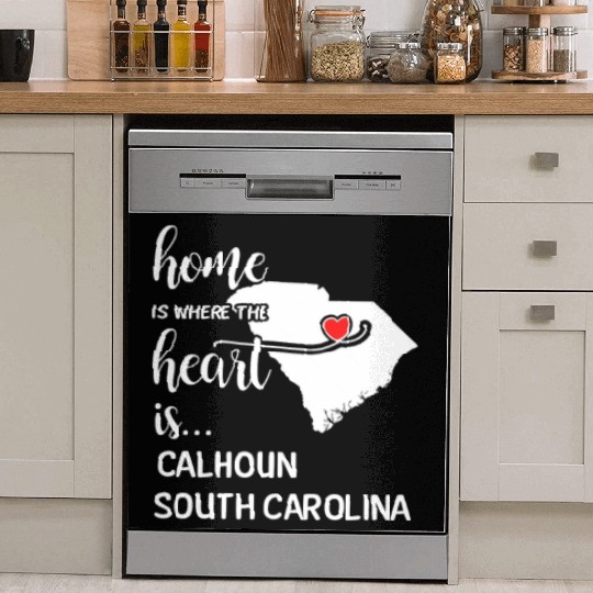 Calhoun County South Carolina Is Where My Heart Is Dish Washer Covers