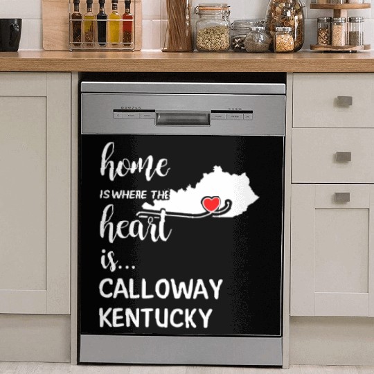 Calloway County Kentucky Is Where My Heart Is Gift Dish Washer Covers