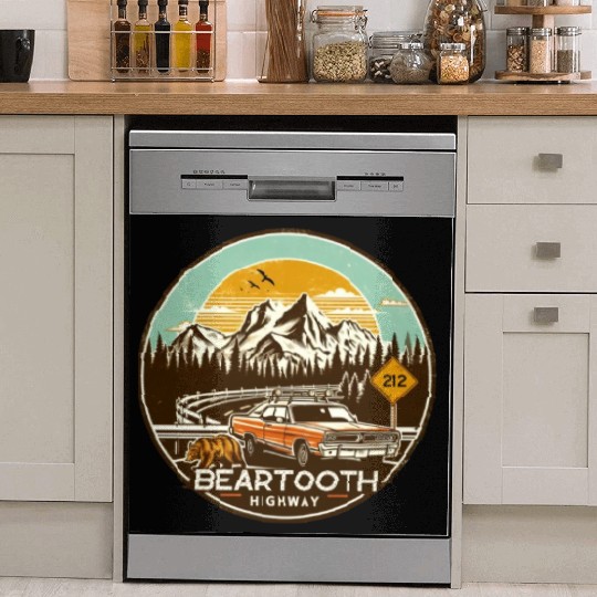 Beartooth Highway US 212 Dish Washer Covers