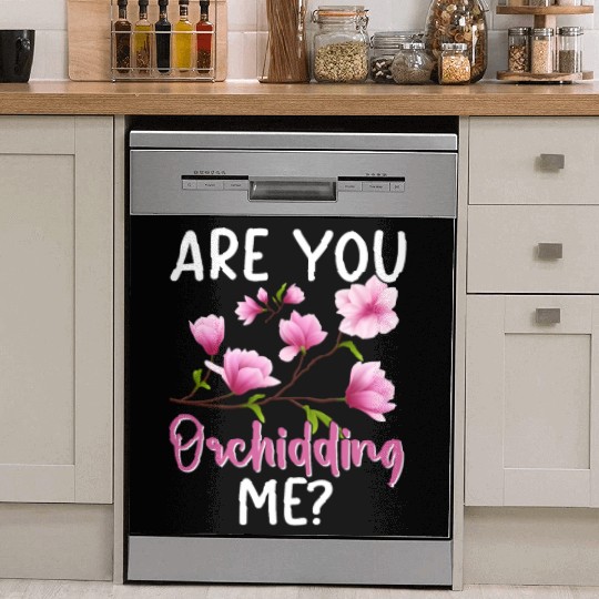 Funny Houseplant Orchid Gardening Dish Washer Covers