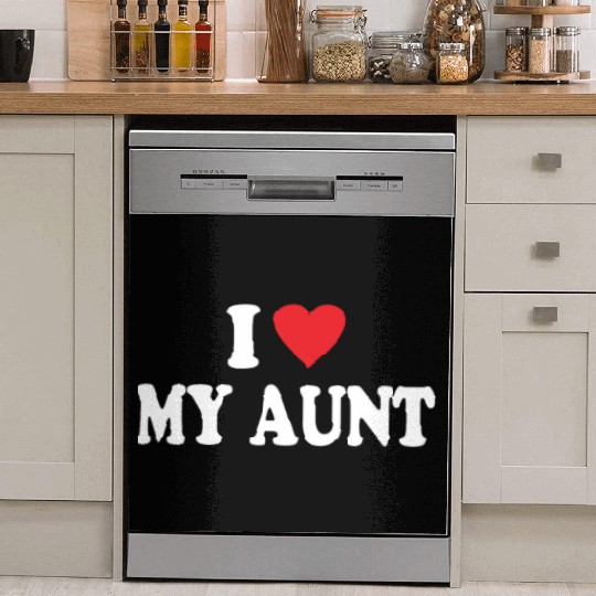 I Love My Aunt Dish Washer Covers
