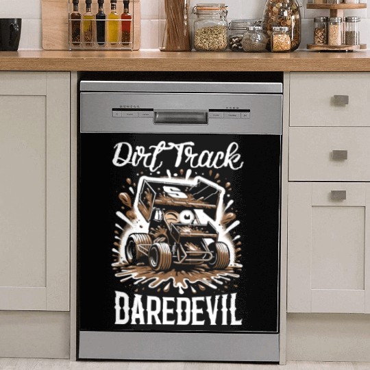 Sprint Car Mom Dirt Track Racing Racing Race Day Dish Washer Covers