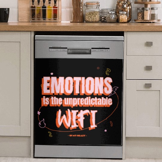 Emotion Wi-Fi: Mental Health Awareness Dish Washer Covers