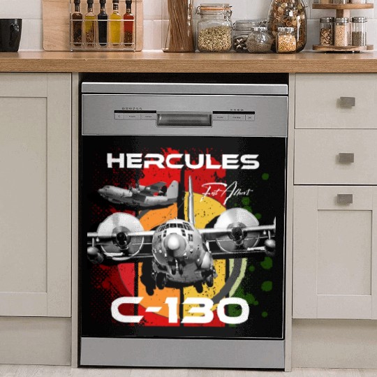 C-130 Hercules Military Aircraft Dish Washer Covers