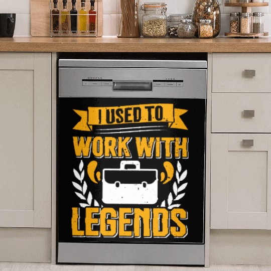 Retirement I Used to Work With Legends Farewell Dish Washer Covers