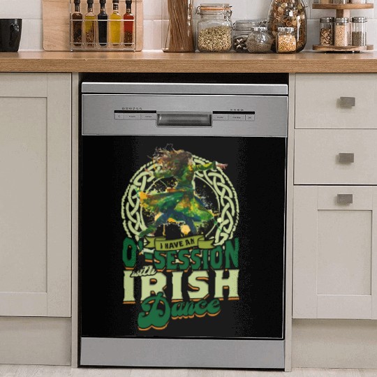I Have An O-Session With Irish Dance Dish Washer Covers