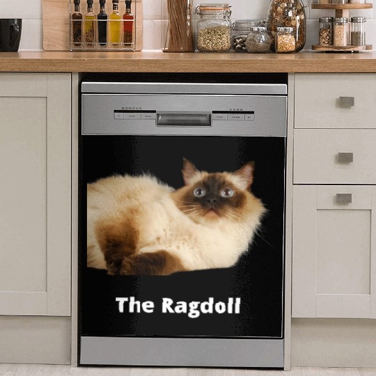 The Ragdoll Cat, Cat Mom, Cat Dad, Pet lover Dish Washer Covers