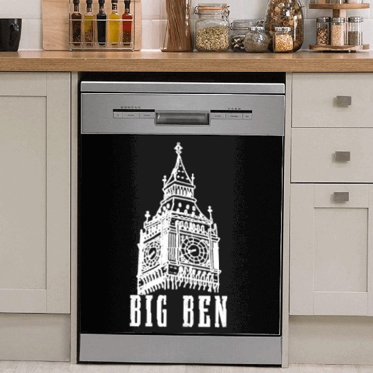 Big Ben London England UK Souvenir Gift Dish Washer Covers
