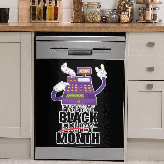 Everyday Black Friday Month Dish Washer Covers