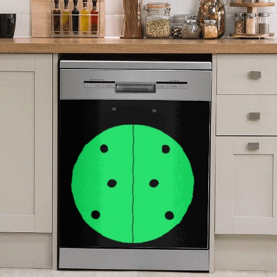 green ladybug Dish Washer Covers