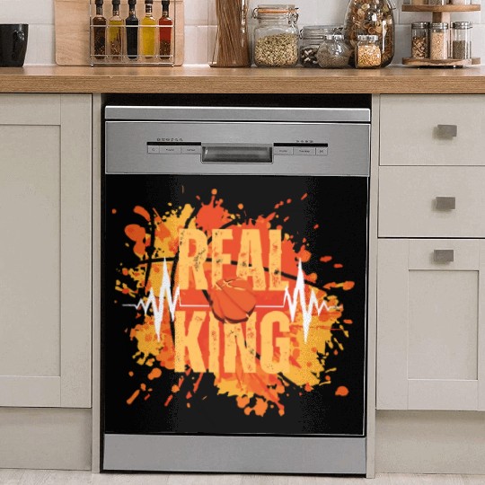 real king basketball Dish Washer Covers