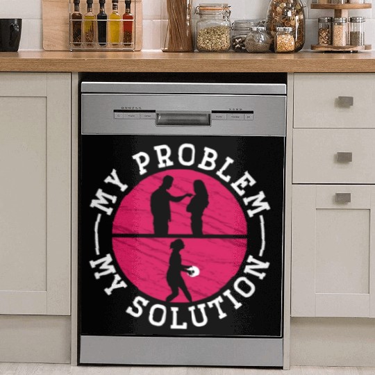 Flying Disc Player My Problem My Pictogram Mom Dad Dish Washer Covers