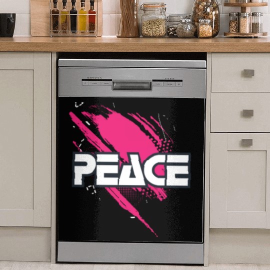 "Serenity Reigns: Peaceful Harmony" Dish Washer Covers