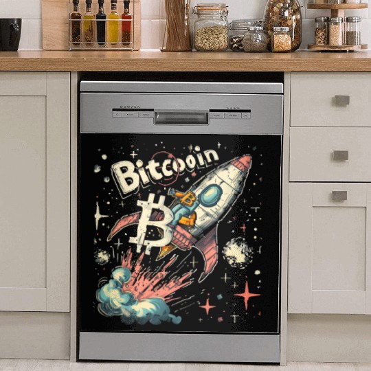 Pi day 3.14 Crypto Bitcoin Math Launch To The Dish Washer Covers